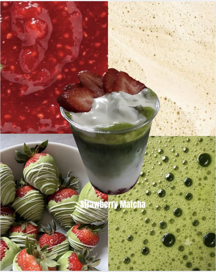 Strawberry Matcha