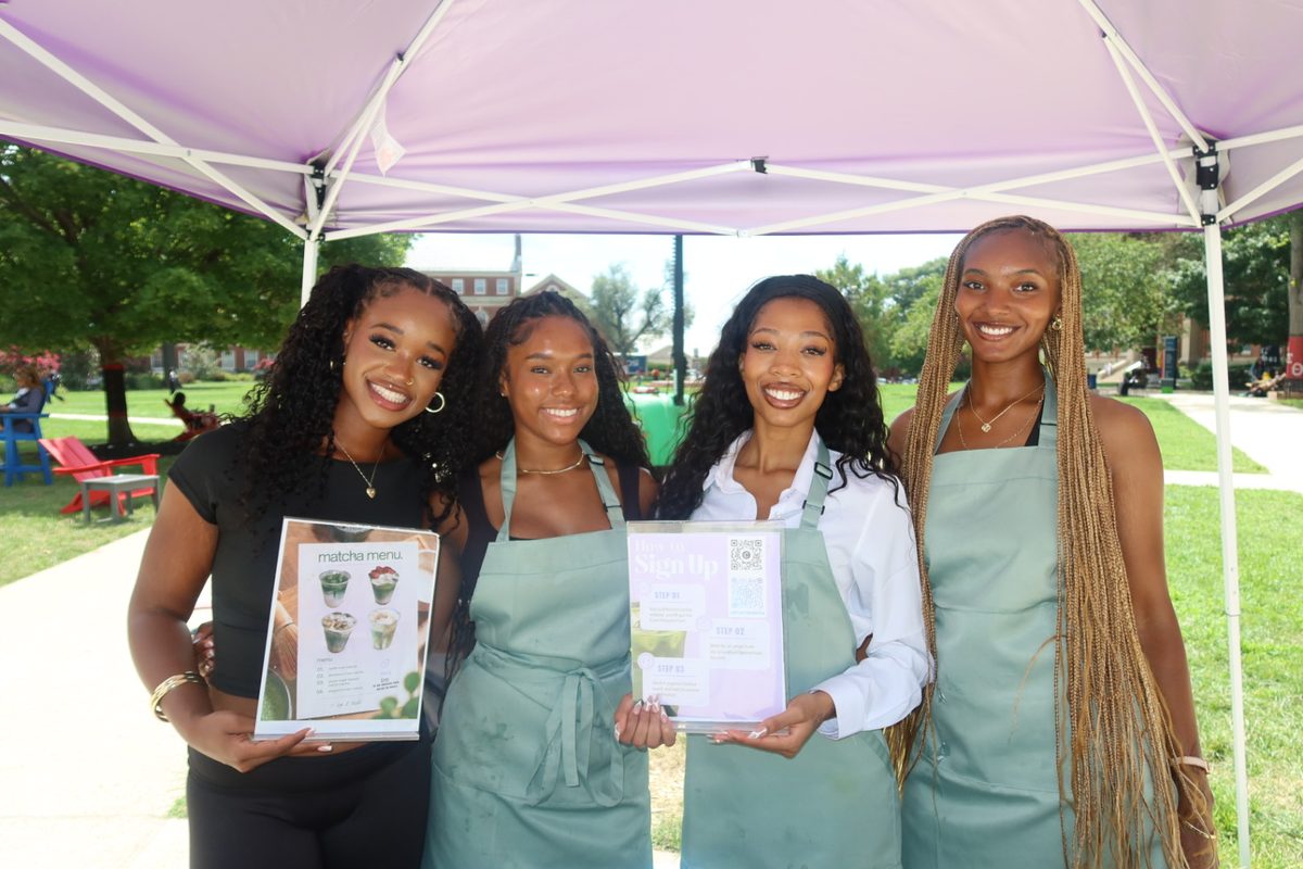 The JustLikeThatMatcha team: Aspen, Zuri, Ji'nya, and Lily